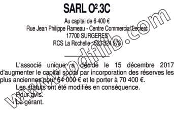Contenu publication