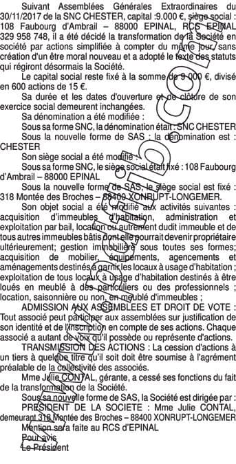 Contenu publication