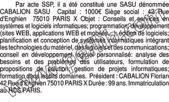 Contenu publication