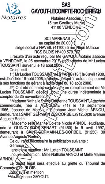 Contenu publication