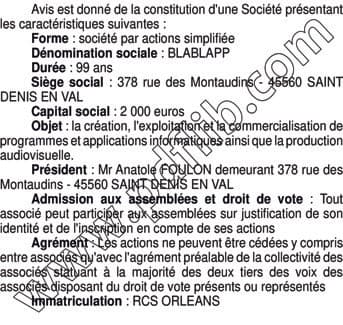 Contenu publication