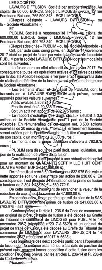 Contenu publication