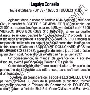 Contenu publication