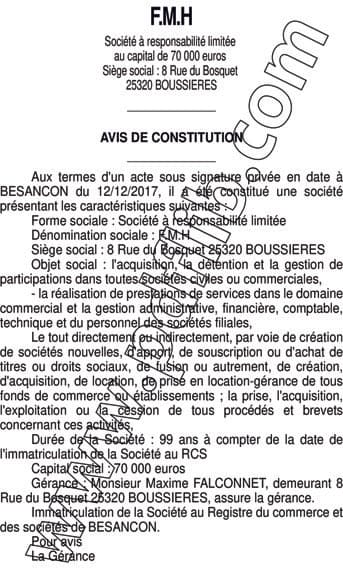 Contenu publication