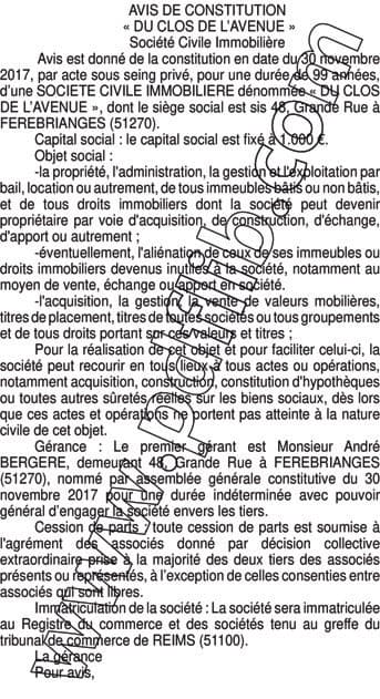 Contenu publication