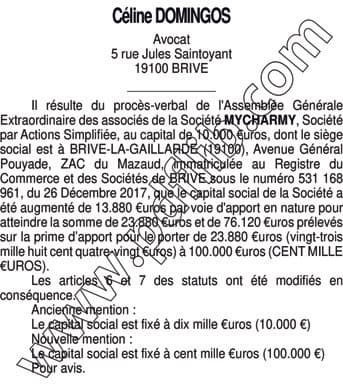 Contenu publication