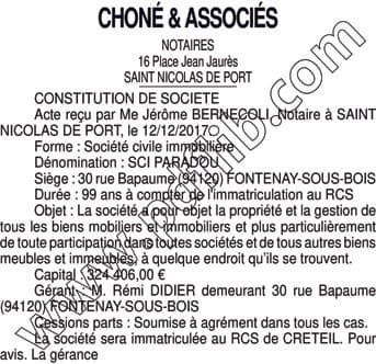 Contenu publication