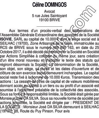 Contenu publication