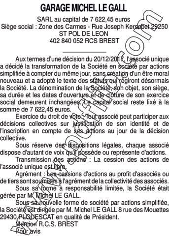 Contenu publication