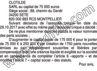 Contenu publication