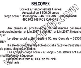 Contenu publication