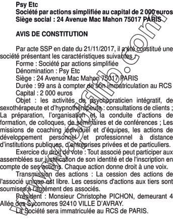 Contenu publication