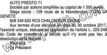 Contenu publication