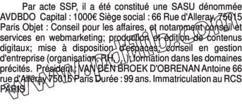 Contenu publication