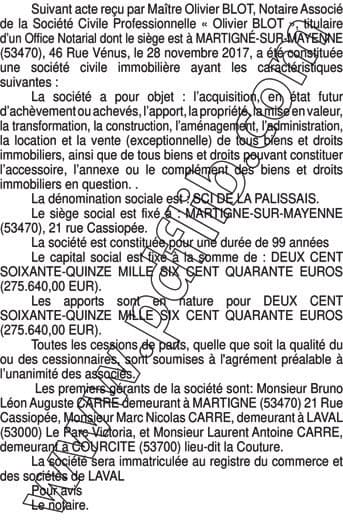 Contenu publication