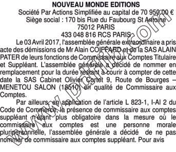 Contenu publication