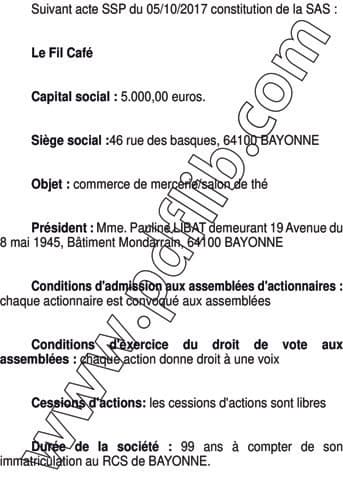 Contenu publication