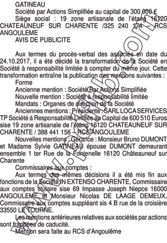 Contenu publication