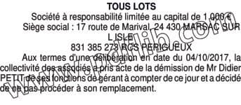 Contenu publication