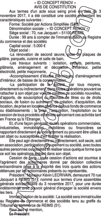 Contenu publication