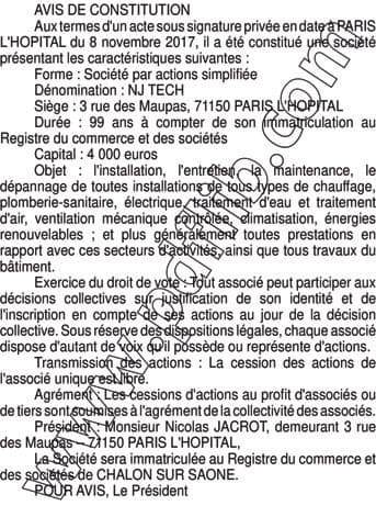 Contenu publication