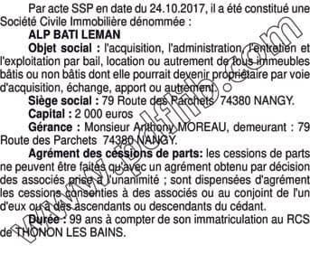 Contenu publication
