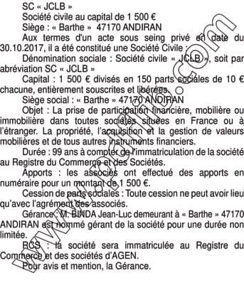Contenu publication