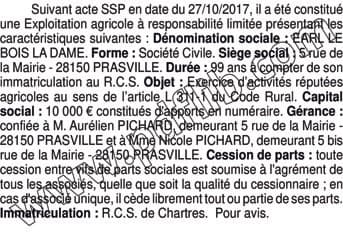 Contenu publication