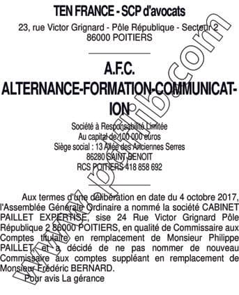 Contenu publication