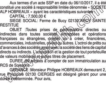 Contenu publication