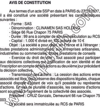 Contenu publication