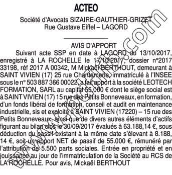 Contenu publication