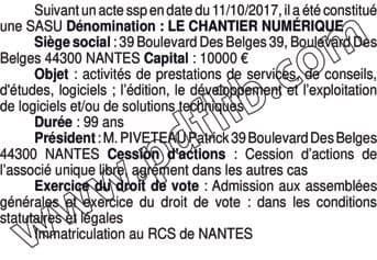 Contenu publication