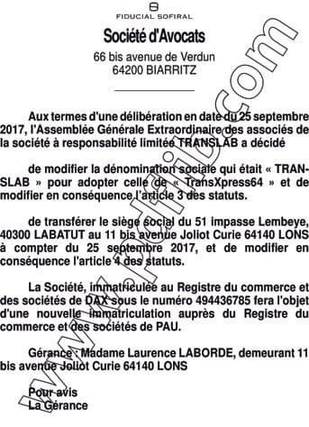 Contenu publication