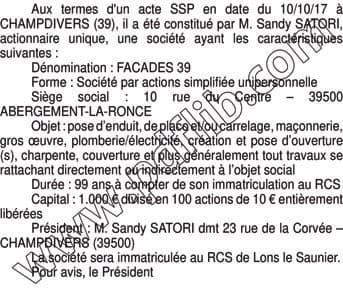 Contenu publication