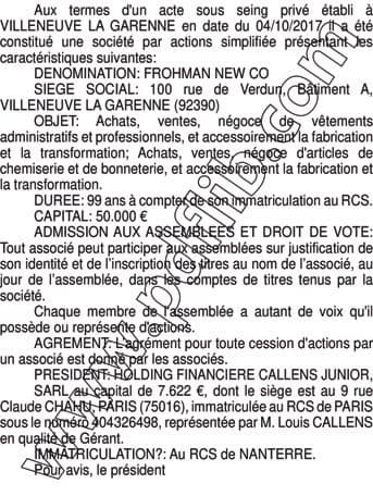 Contenu publication