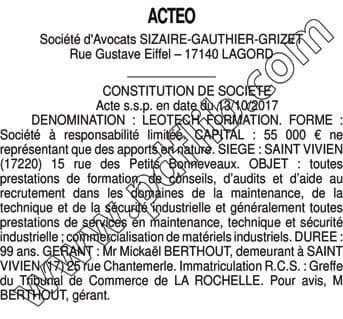 Contenu publication
