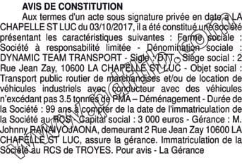 Contenu publication