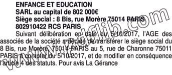 Contenu publication