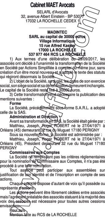 Contenu publication