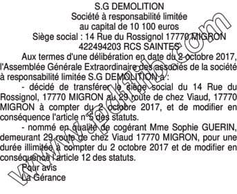 Contenu publication