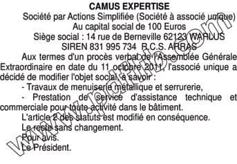 Contenu publication