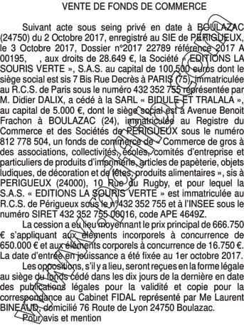 Contenu publication