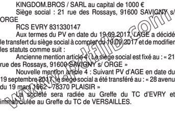 Contenu publication