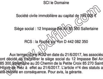 Contenu publication