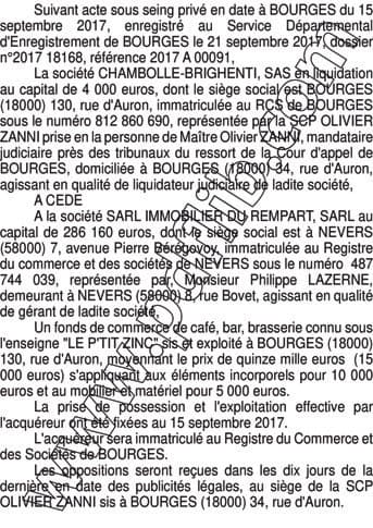 Contenu publication