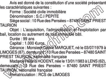 Contenu publication