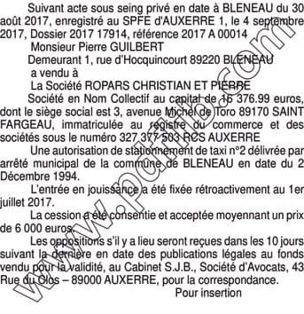 Contenu publication