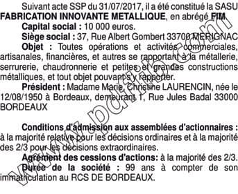 Contenu publication
