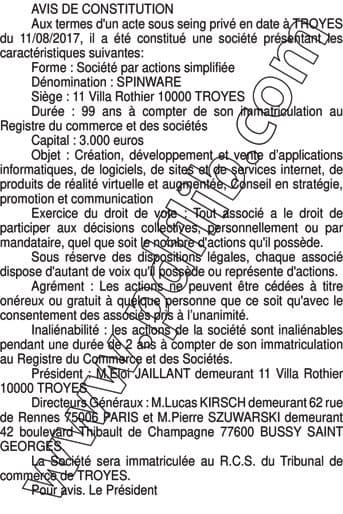Contenu publication